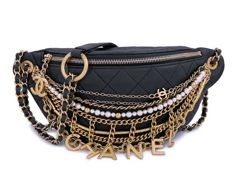 chanel fanny pack chain|chanel latest backpack.